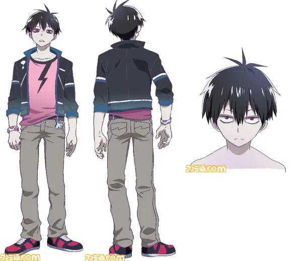 Karakter-karakter dalam anime Blood Lad