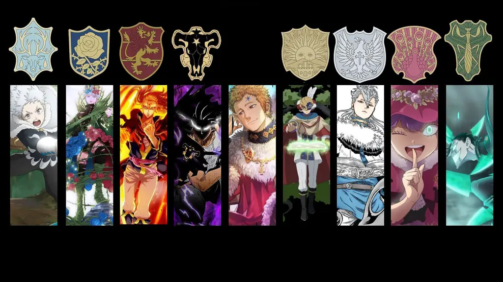 Para Ksatria Sihir Black Clover