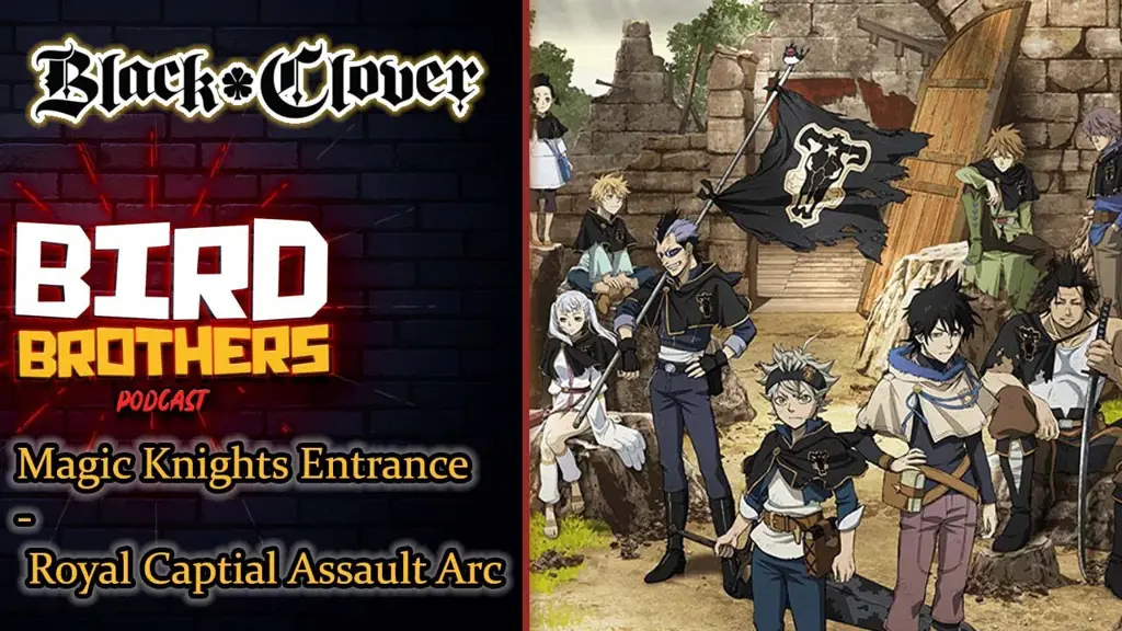 Beragam Ksatria Sihir Gambar berbagai Ksatria Sihir di Black Clover