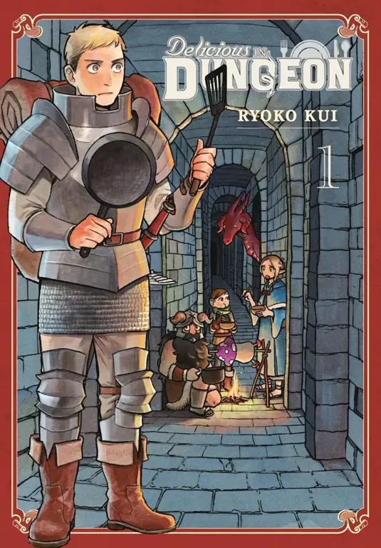 Monster-monster mengerikan dalam anime Delicious in Dungeon