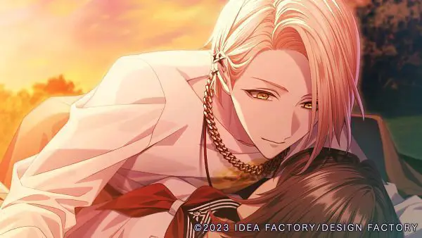 Berbagai screenshot dari game otome yang berbeda