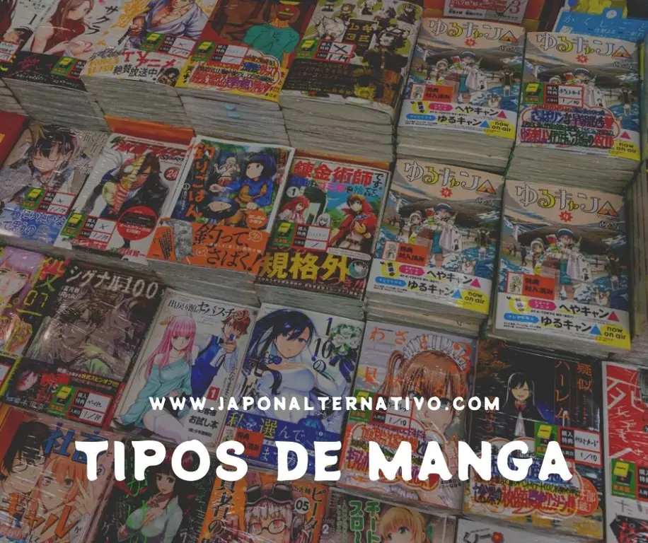 Berbagai genre komik manga Jepang