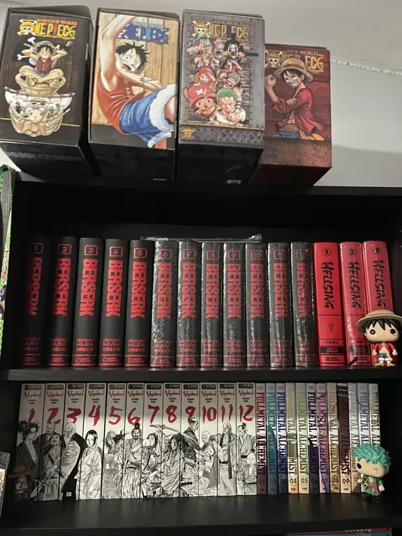 Koleksi manga yang beragam di Mangaku