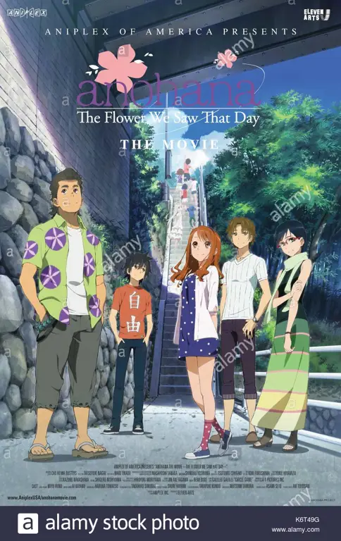 Poster-poster film anime Jepang