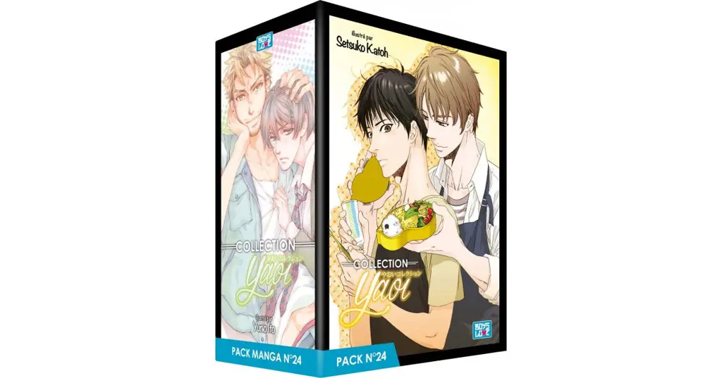 Sampul berbagai manga Boys Love