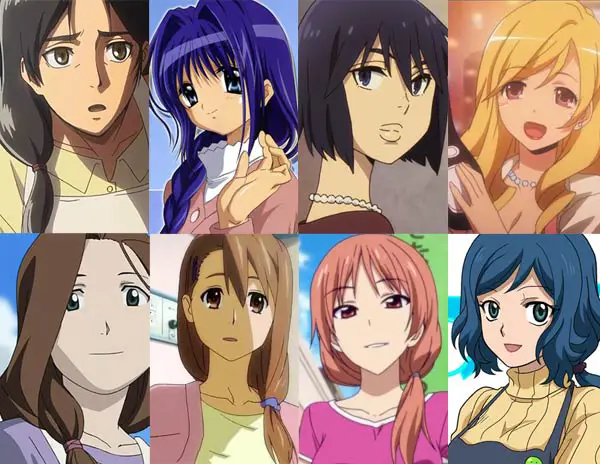 Beragam Tipe Ibu Anime Gambar berbagai tipe ibu dalam anime