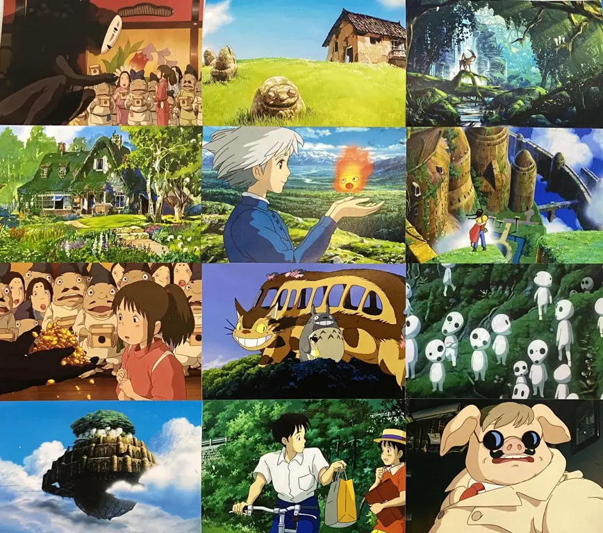 Gambar anime movie seperti Ghibli