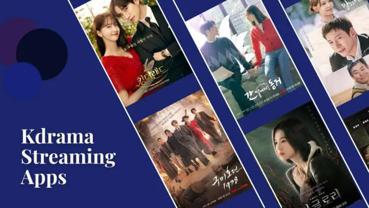 Aplikasi streaming drama Korea di smartphone