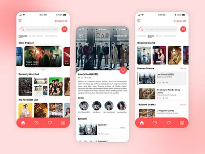 Aplikasi streaming drama Korea