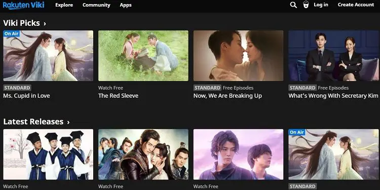 Aplikasi streaming drama Korea di smartphone