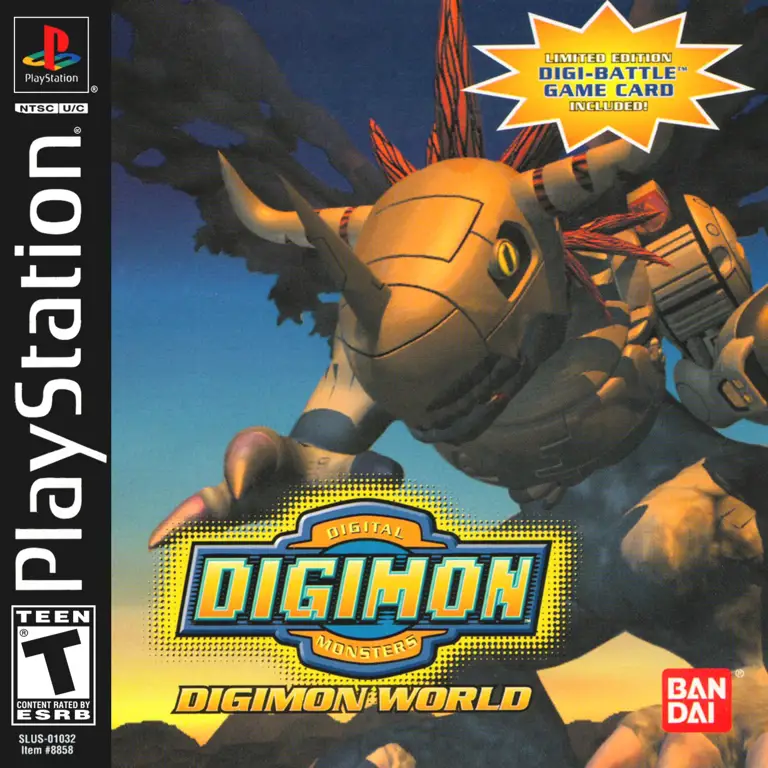 Gambar Digimon dari game Digimon World