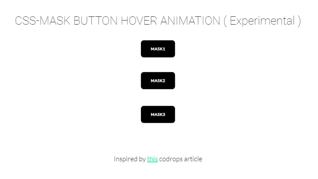 Contoh animasi hover button CSS