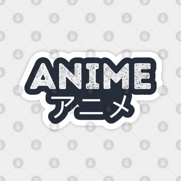 Contoh kaligrafi Jepang dalam anime