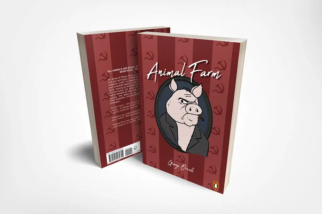 Sampul komik Animal Farm