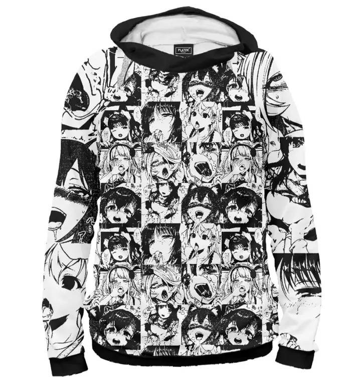 Gambar desain sweater anime