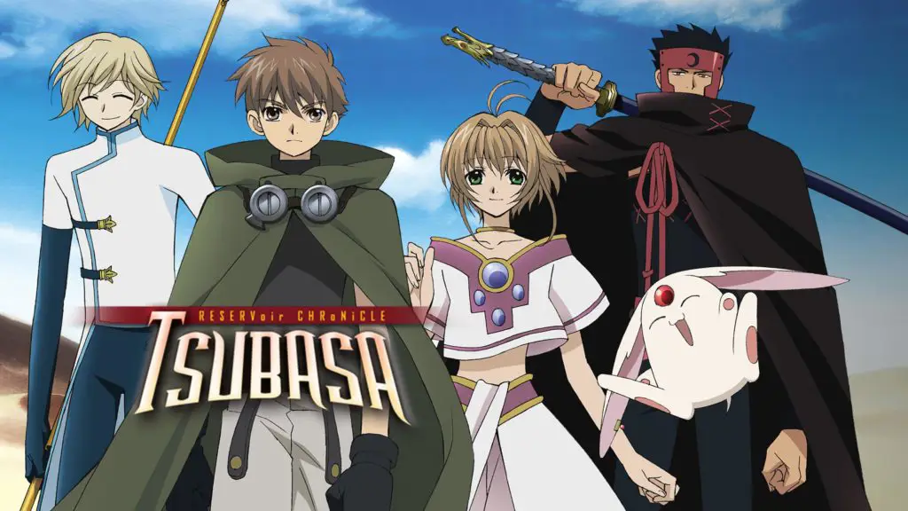 Ilustrasi berbagai dunia yang dikunjungi Syaoran dan teman-temannya dalam manga Tsubasa Chronicles