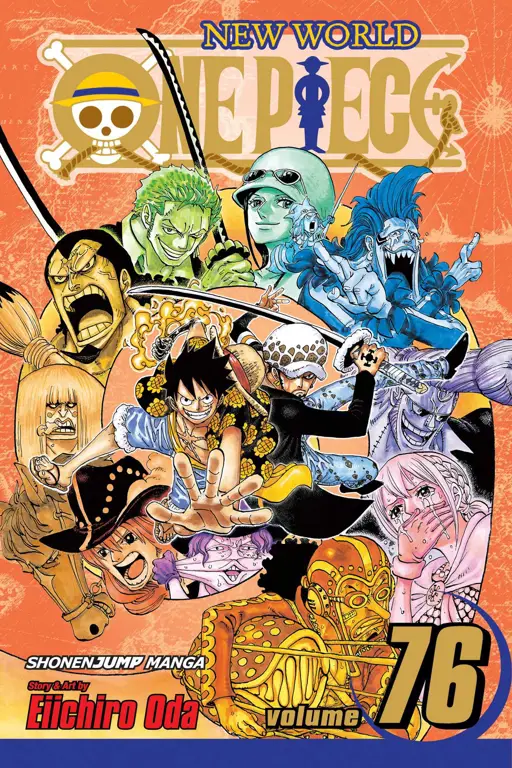 Sampul manga One Piece Bahasa Indonesia