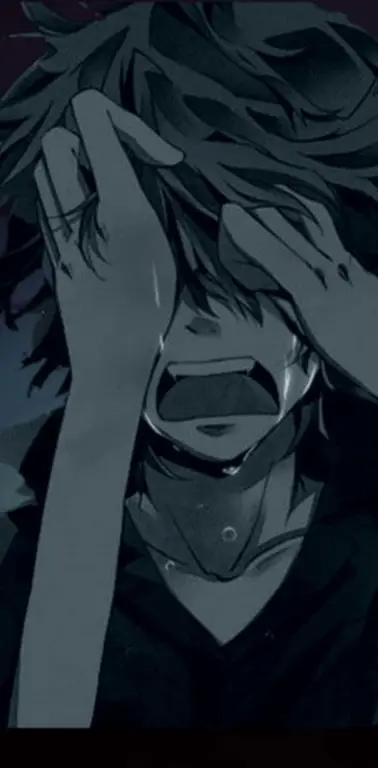 Berbagai Ekspresi Kesedihan dalam Anime Ilustrasi berbagai karakter anime yang sedang sedih