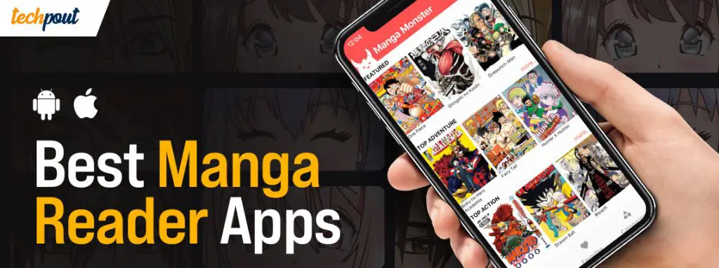 Antarmuka aplikasi pembaca manga