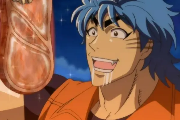 Gambar makanan lezat dari anime Toriko