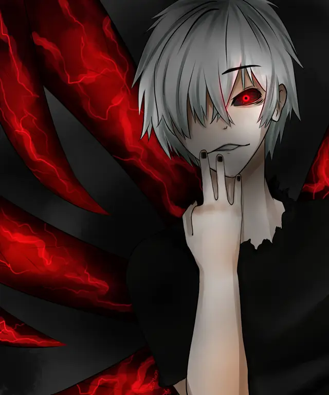 Gambar fanart Ken Kaneki