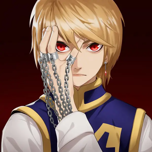 Gambar fanart Kurapika dalam berbagai gaya seni