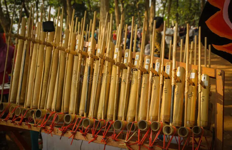 Gambar alat musik tradisional Indonesia