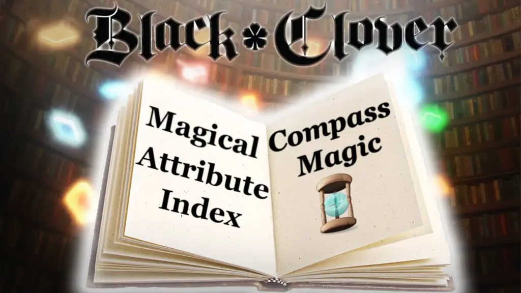 Berbagai Jenis Sihir di Black Clover Ilustrasi atribut sihir di Black Clover