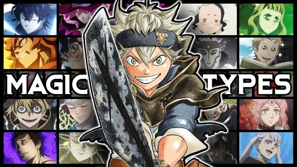 Gambar sihir Black Clover