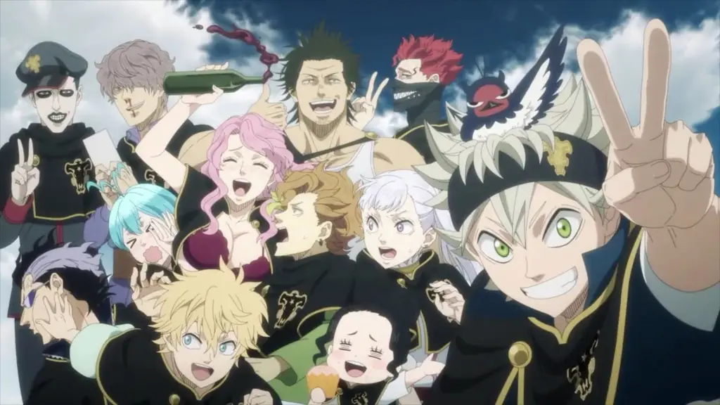 Gambar sihir dalam Black Clover