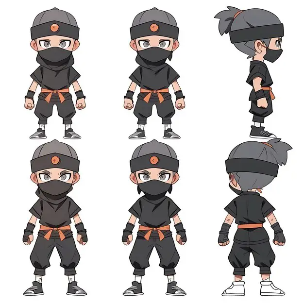 Berbagai karakter anime dengan latar belakang yang berbeda Karakter anime yang beragam