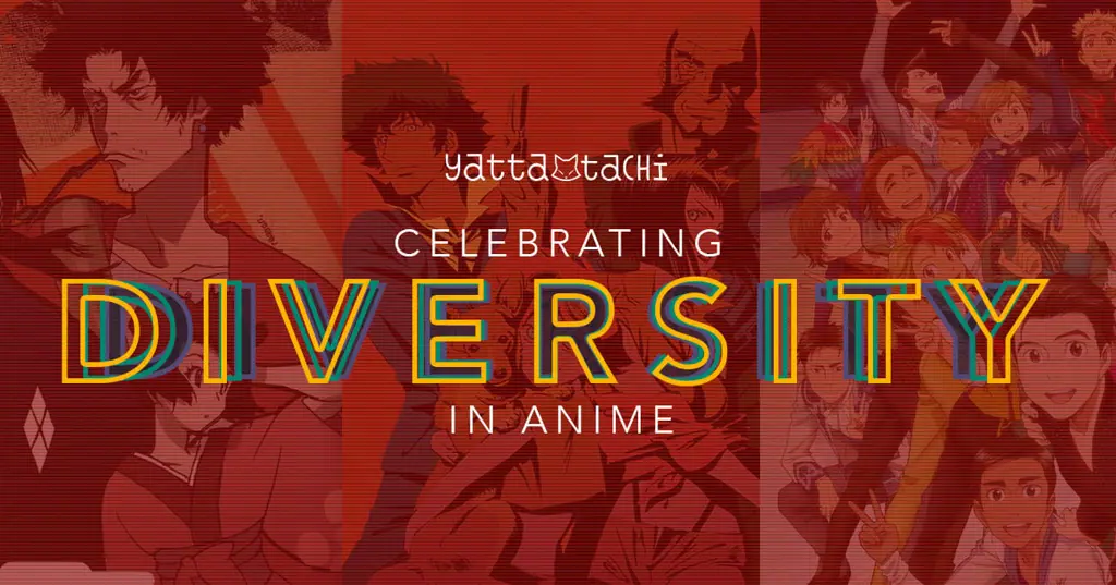 Berbagai karakter anime yang beragam Berbagai karakter anime yang beragam