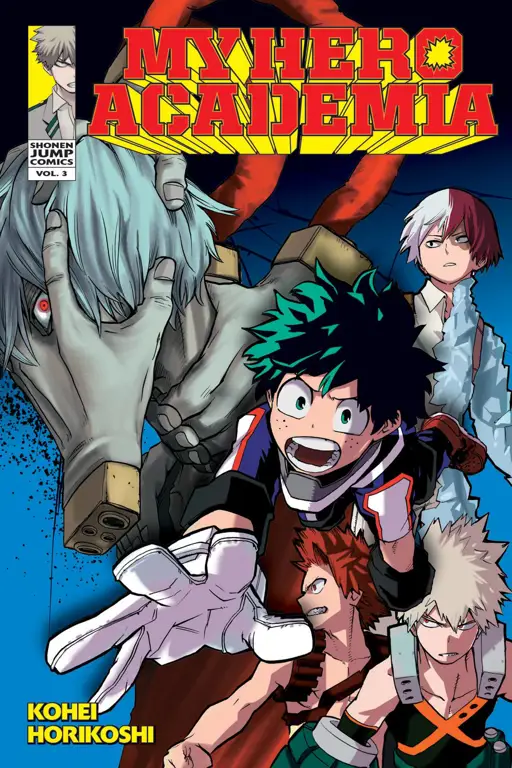 Gambar berbagai karakter dari Boku no Hero Academia