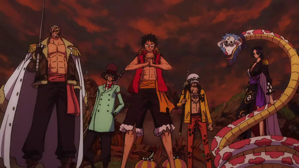 Karakter-karakter dalam One Piece Stampede