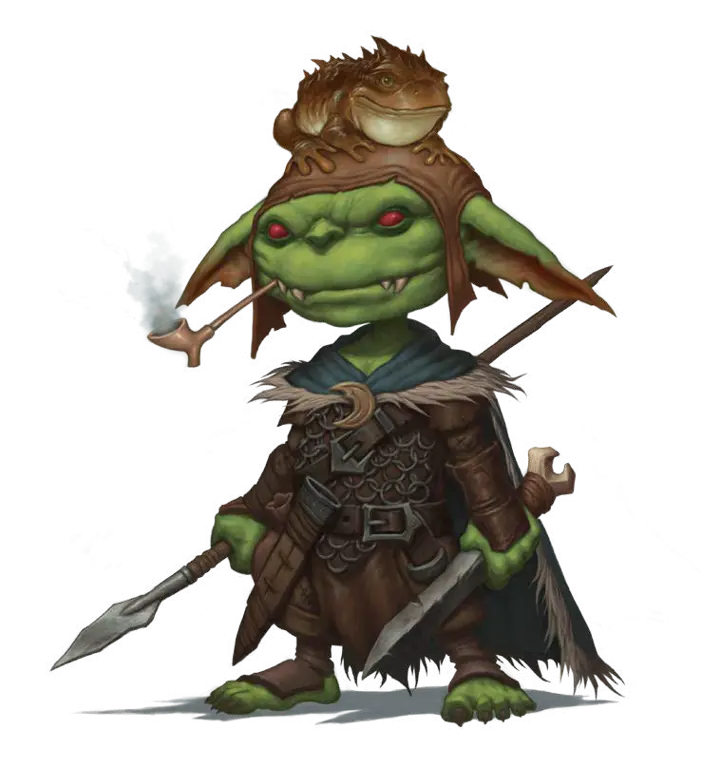 Desain karakter goblin kartun