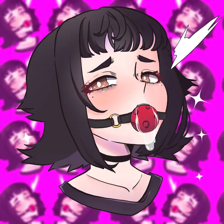 Berbagai macam ekspresi ahegao dalam anime Ilustrasi anime gadis dengan ekspresi ahegao