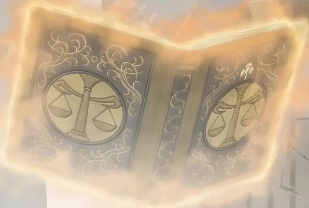 Gambar grimoire dari Black Clover