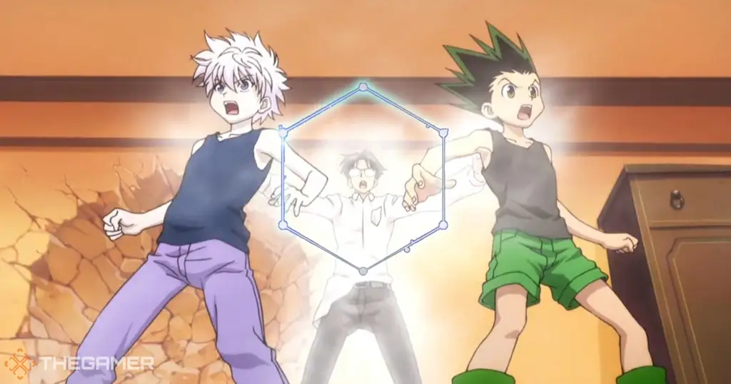 Gambar berbagai kemampuan Nen dalam Hunter x Hunter