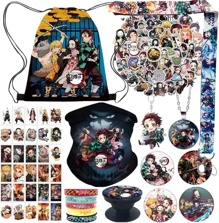 Gambar merchandise anime di Australia