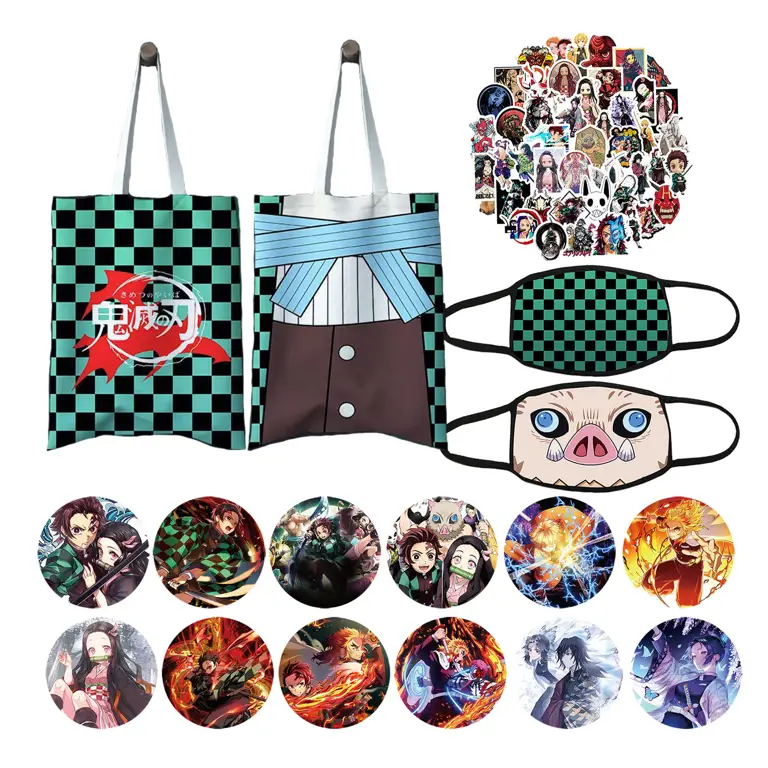 Aneka merchandise Kimetsu no Yaiba