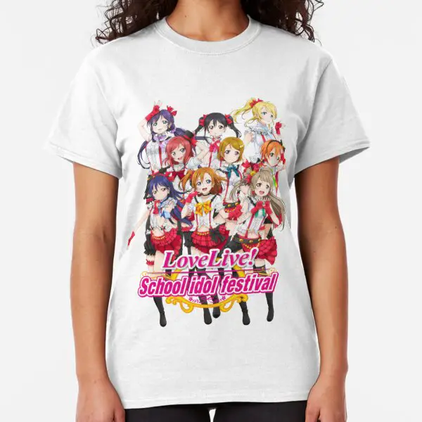 Gambar berbagai merchandise Love Live!