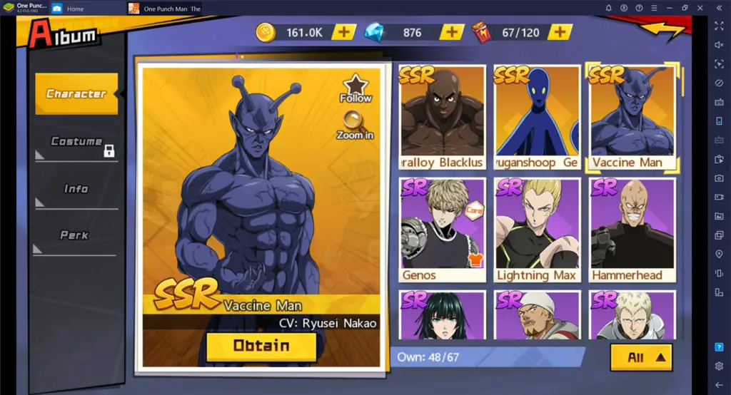 Gambar berbagai monster di One Punch Man