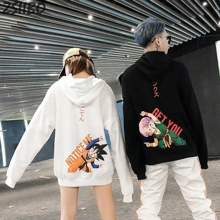 Hoodie Anime dengan desain keren dan nyaman