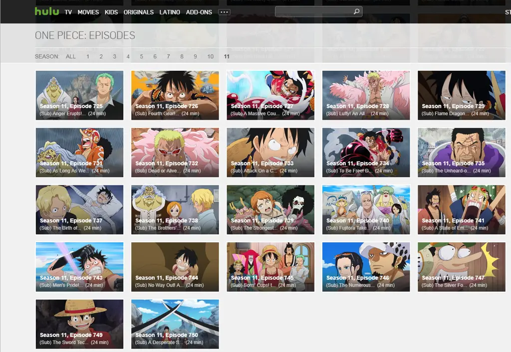 Logo berbagai layanan streaming anime legal