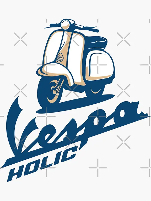 Contoh Stiker dan Decal Anime untuk Vespa