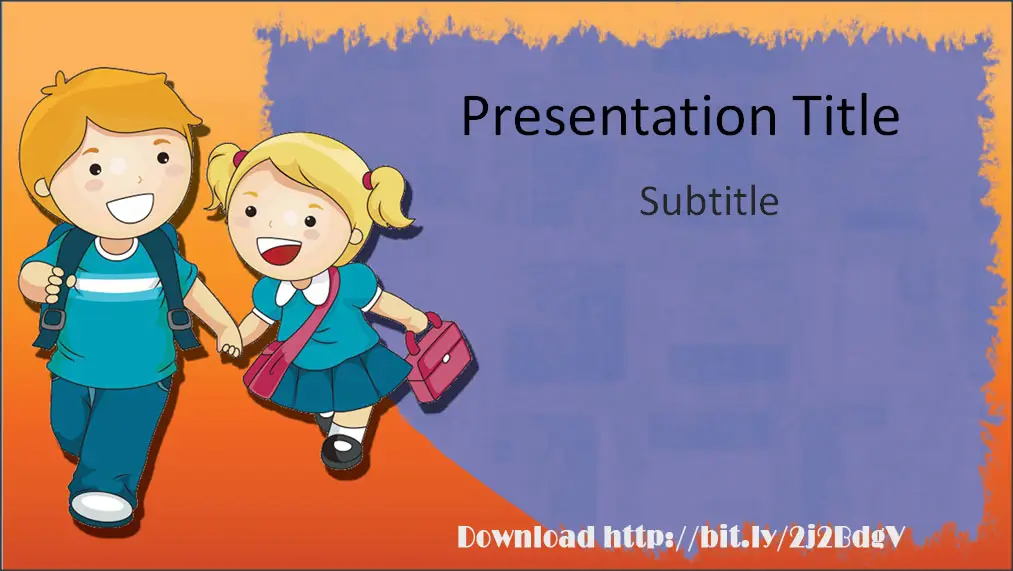 Contoh template PowerPoint animasi gratis