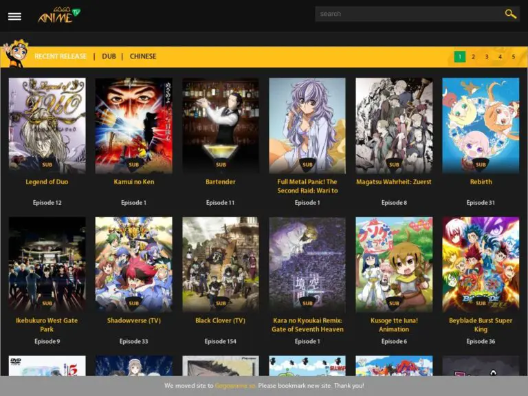 Berbagai platform streaming anime Jepang