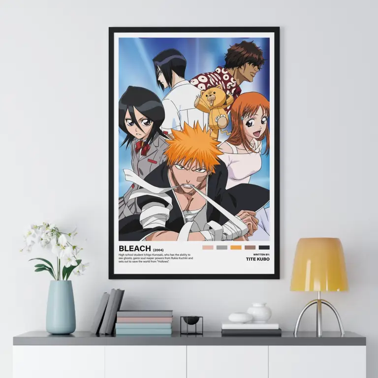 Poster-poster anime berbagai genre