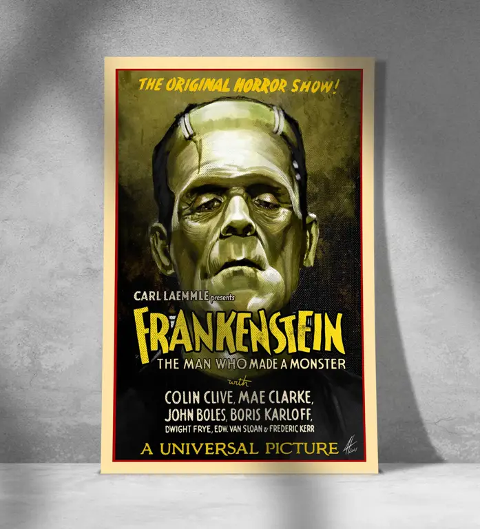 Poster film Victor Frankenstein