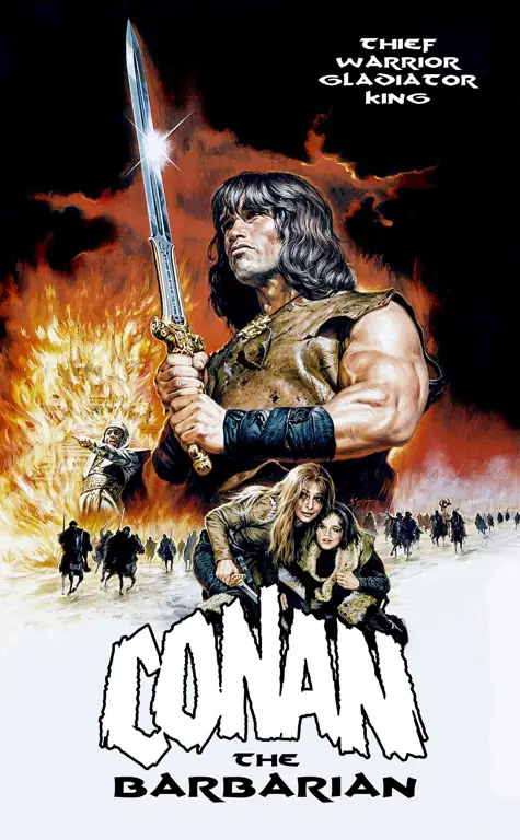 Poster film Conan the Barbarian